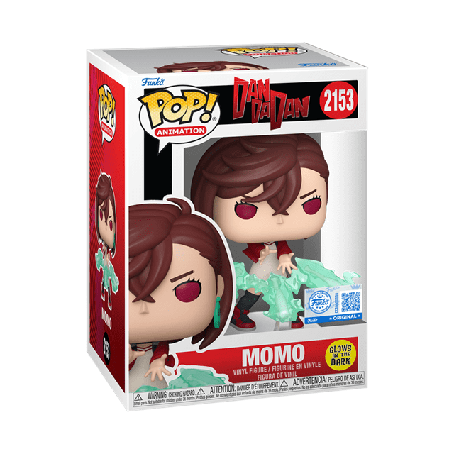 Funko Pop ! Animation - DanDaDan (2153) Momo (Glows in The Dark) (Exclusive)