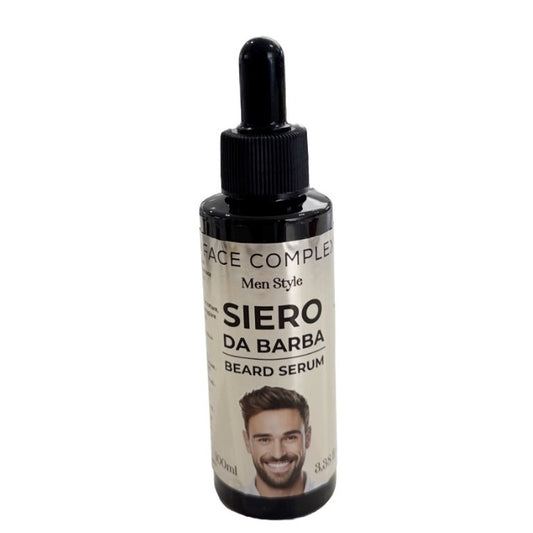 Facecomplex Siero Da Barba Per Trattamento Detergente Nutriente Idratante Uomo