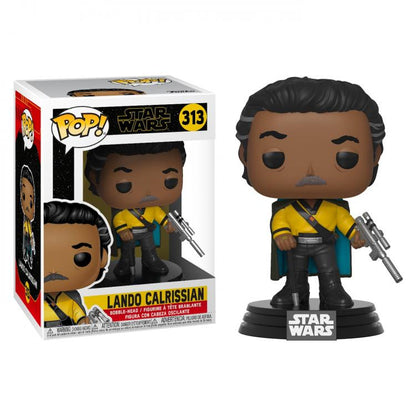 Funko Pop Star Wars 313 Lando Calrissian Vinyl Action Figure Statuina Collezione