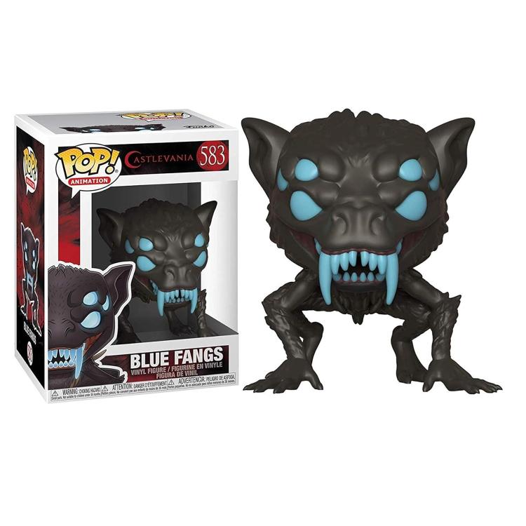 Funko Pop ! Animation - Castelvania (583) Blue Fangs Vinyl Figure 9Cm Statuetta