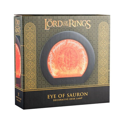 The Lord Of The Rings - Lampada Occhio di Sauron Il Signore Degli Anelli 20cm - Led Light Illuminazione LOTR Grupo Erik