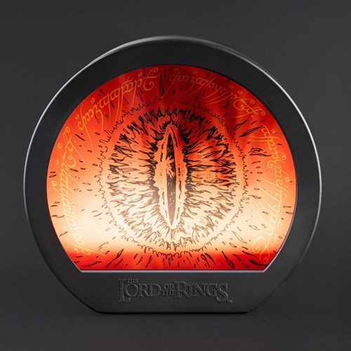 The Lord Of The Rings - Lampada Occhio di Sauron Il Signore Degli Anelli 20cm - Led Light Illuminazione LOTR Grupo Erik