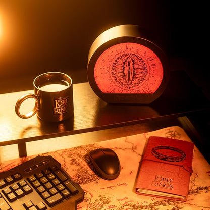 The Lord Of The Rings - Lampada Occhio di Sauron Il Signore Degli Anelli 20cm - Led Light Illuminazione LOTR Grupo Erik