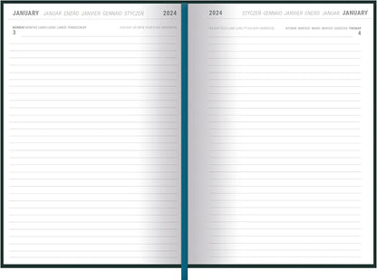 Pyramid The Nightmare Before Christmas 2026 - Calendario a libro A5 con motivi settimanali di Jack Skellington & Sally, agenda per i fan del film culto di Tim Burton Diario Copertina Rigida