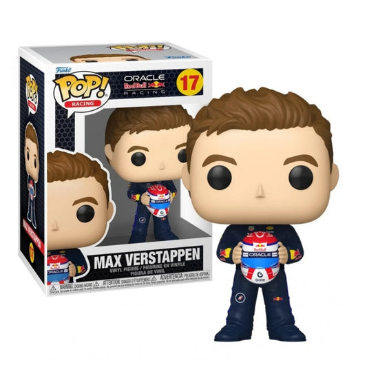 Funko Pop ! Racing Formula 1 Red Bull F1 - (17) Max Verstappen W/ Holding Helmet 9Cm