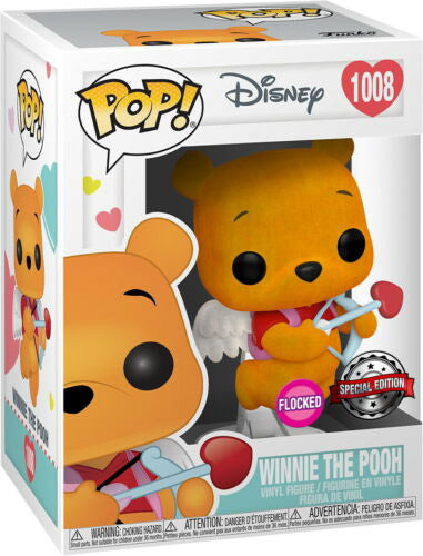 Funko Pop! Disney - (1008) Winnie The Pooh Flocked Special Edition Vinyl Figure