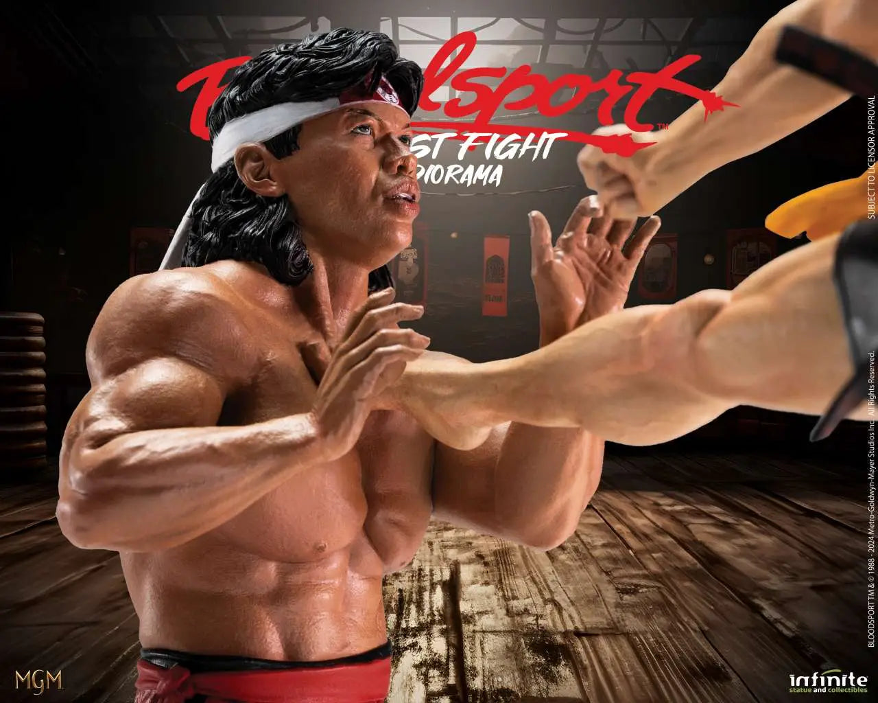 Infinite Bloodsport The Last Fight 1/10 Diorama Statue Edizione Limitata 30cm