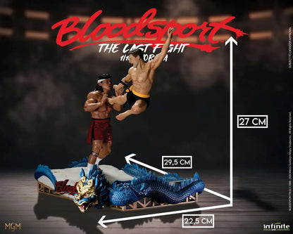 Infinite Bloodsport The Last Fight 1/10 Diorama Statue Edizione Limitata 30cm