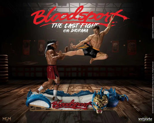 Infinite Bloodsport The Last Fight 1/10 Diorama Statue Edizione Limitata 30cm