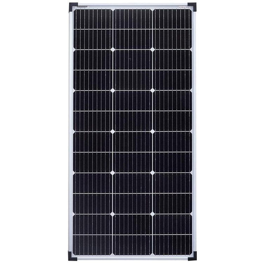 Pannello Solare Fotovoltaico 100W 12V Monocristallino Batteria Barca Camper