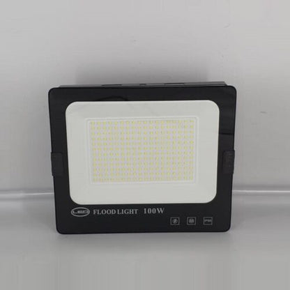 Faro Led Slim 100W Watt Ip66 Smd Multichip Proiettore Luce Bianca Da Esterno