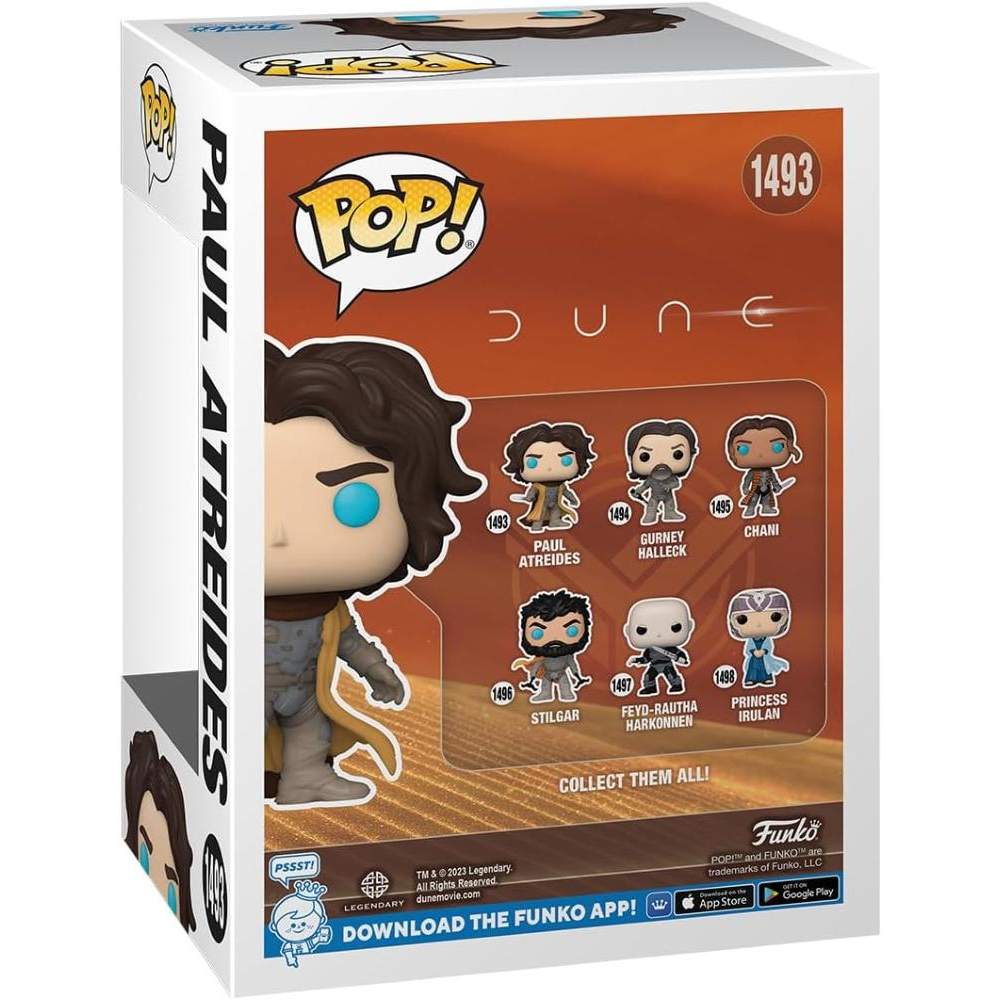 Funko Pop ! Movies Dune 2 (1493) Paul Atreides Vinyl Figure 9Cm Film Movie