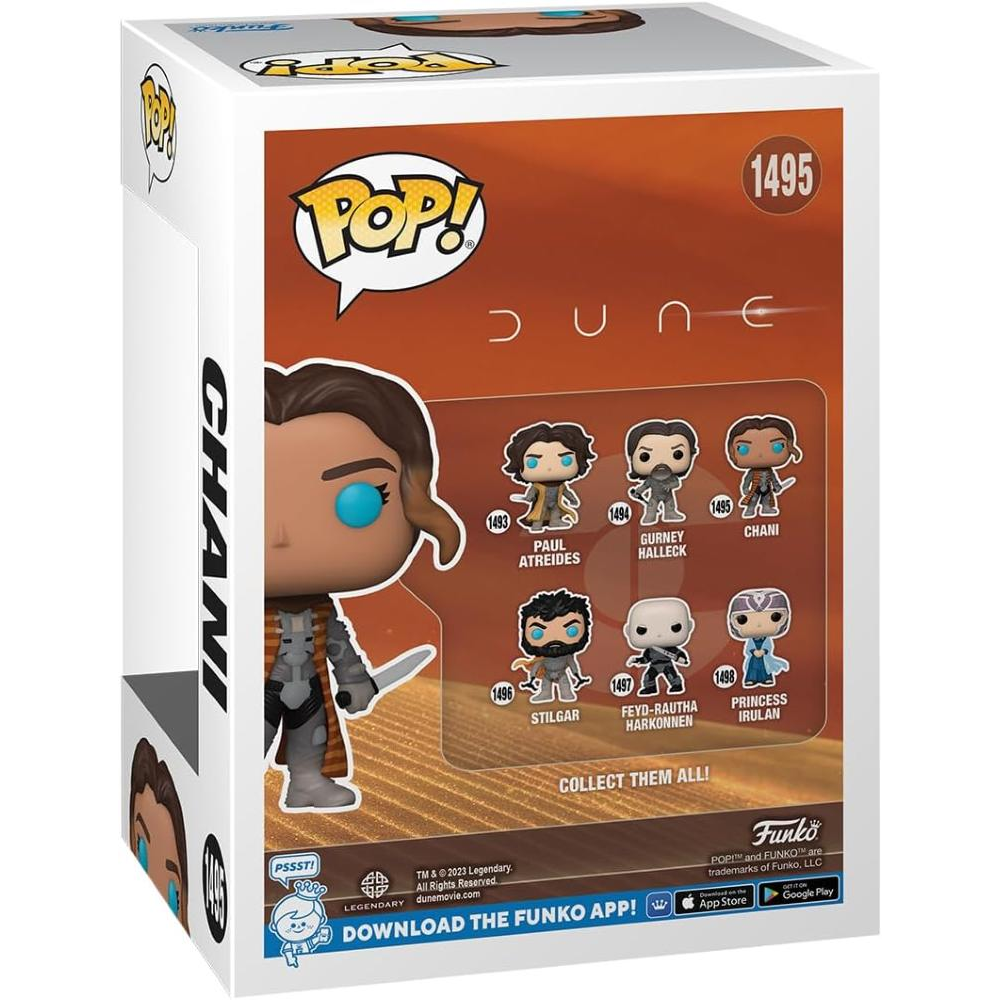 Funko Pop ! Movies Dune 2 (1495) Chani Vinyl Figure 9Cm Statuetta Film Movie