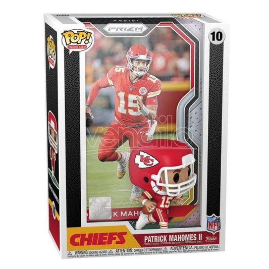 Funko Pop! Cover - Nfl (10) Patrick Mahomes Football Vinyl Football Usa Figure