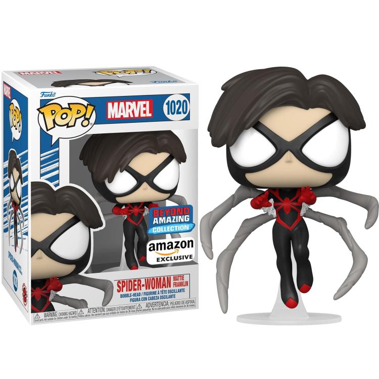 Funko Pop ! Marvel (1020) Spider-Woman (Mattie Franklin) Vinyl Figure 9Cm