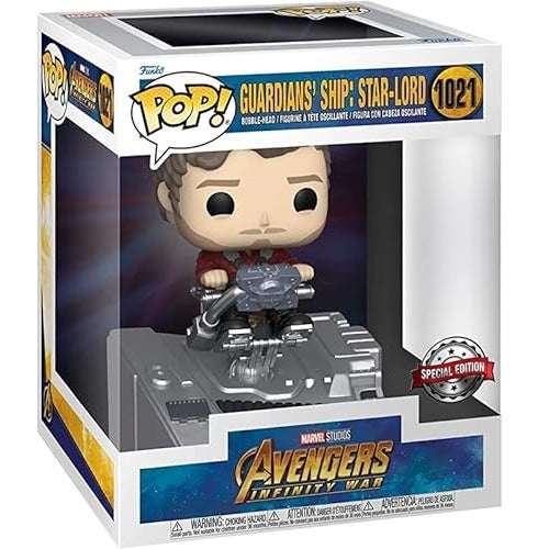Funko Pop ! Marvel Avengers Infinity War (1021) Guardians'Ship Star Lord Special