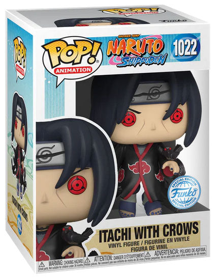 Funko Pop ! Naruto Shippuden (1022) Itachi W/Crows Special Edition Vinyl Figure