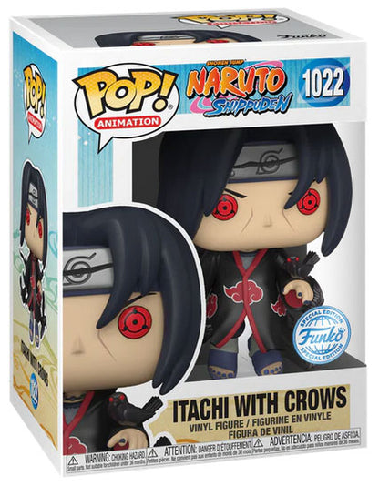 Funko Pop ! Naruto Shippuden (1022) Itachi W/Crows Special Edition Vinyl Figure