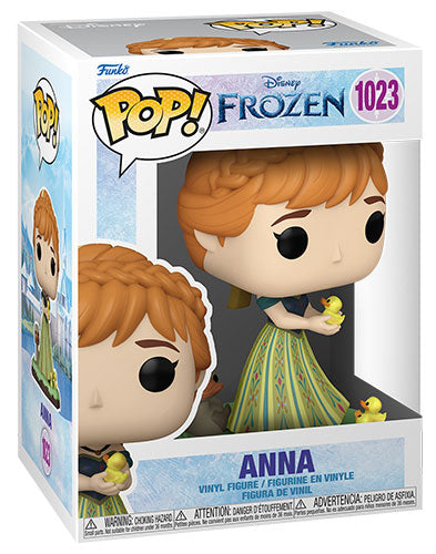 Funko Pop ! Disney Frozen - (1023) Anna Princess Vinyl Figure 9Cm Nuovo