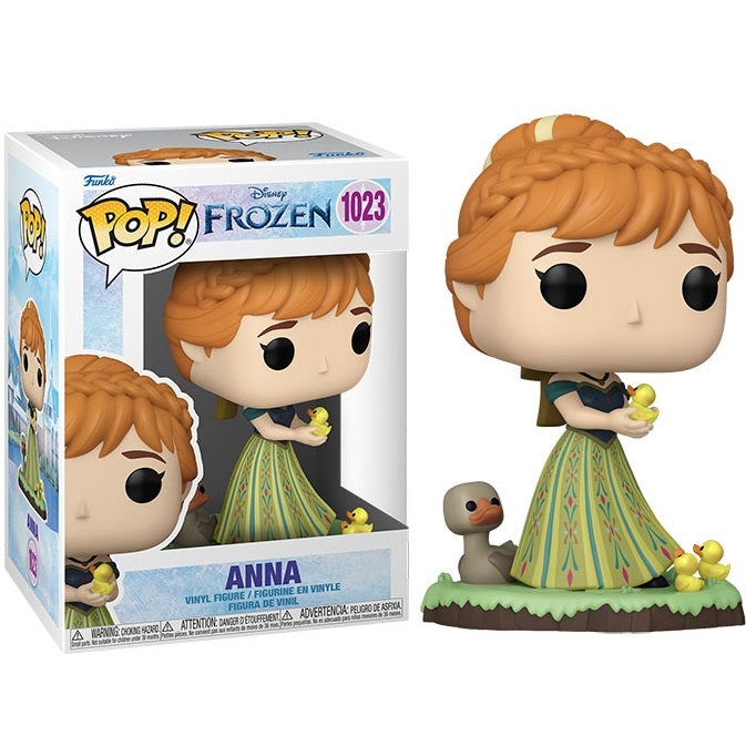 Funko Pop ! Disney Frozen - (1023) Anna Princess Vinyl Figure 9Cm Nuovo
