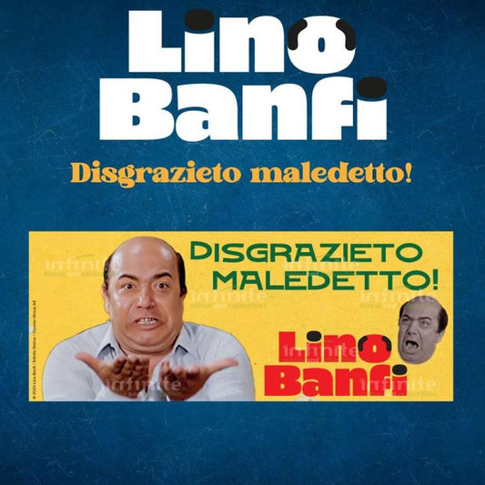 Infinite Statue - Tazza Lino Banfi "Disgrazieto Maledetto" In Ceramica Caffè Tè