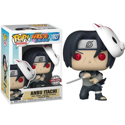 Funko Pop ! Animation Naruto Shippuden (1027) Anbu Itachi Vinyl Special Edition
