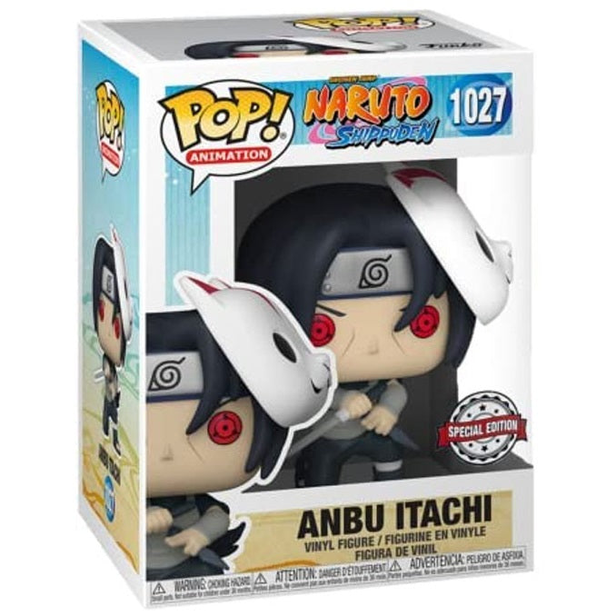 Funko Pop ! Animation Naruto Shippuden (1027) Anbu Itachi Vinyl Special Edition