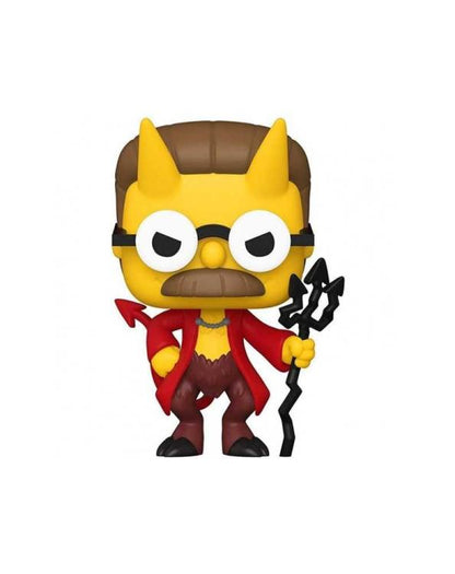 Funko Pop ! Television The Simpsons Treehouse Of Horror (1029) Devil Flanders