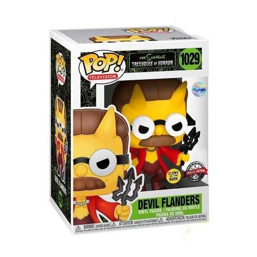 Funko Pop ! Television The Simpsons Treehouse Of Horror (1029) Devil Flanders