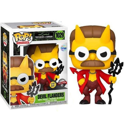 Funko Pop ! Television The Simpsons Treehouse Of Horror (1029) Devil Flanders