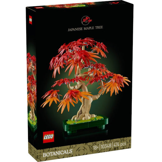 Lego - Flowers 10348 Botanicals Bonsai Di Acero Rosso Giapponese - Set 474Pz 18+