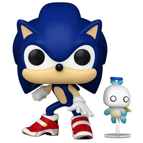 Funko Pop ! Games Sonic The Hedgehog - (1036) Sonic With Hero Chao Figure Vinyl
