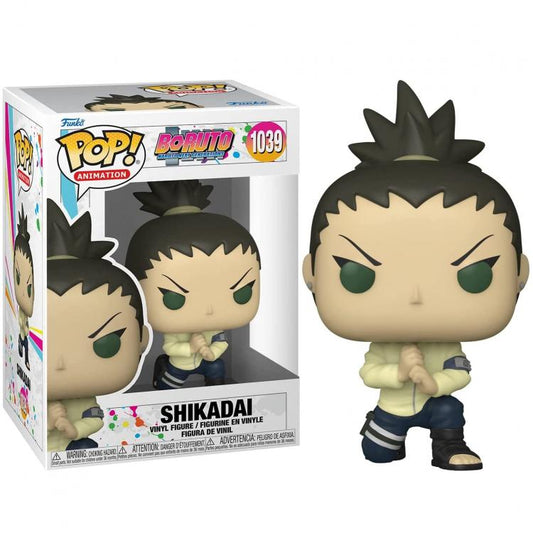 Funko Pop ! Animation Boruto Next Generations - (1039) Shikadai Figure Vinyl 9Cm