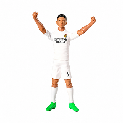 Banbo Toys - Sockers - Real Madrid (Jude Bellingham) Action Figure Football/Calcio Statuetta da Collezione 20cm