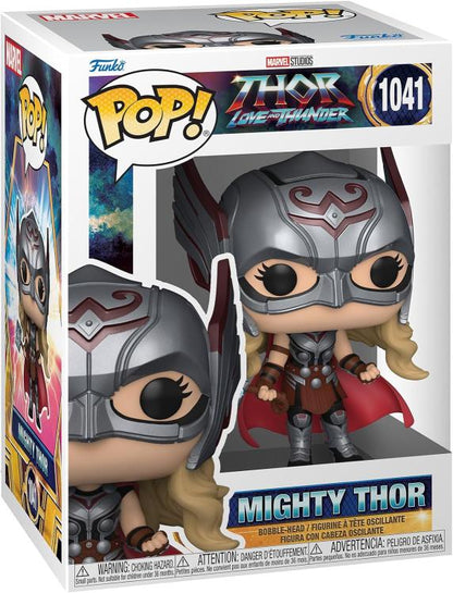 Funko Pop ! Marvel Studios Thor Love And Thunder (1041) Mighty Thor Vinyl Figure