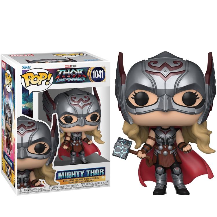 Funko Pop ! Marvel Studios Thor Love And Thunder (1041) Mighty Thor Vinyl Figure