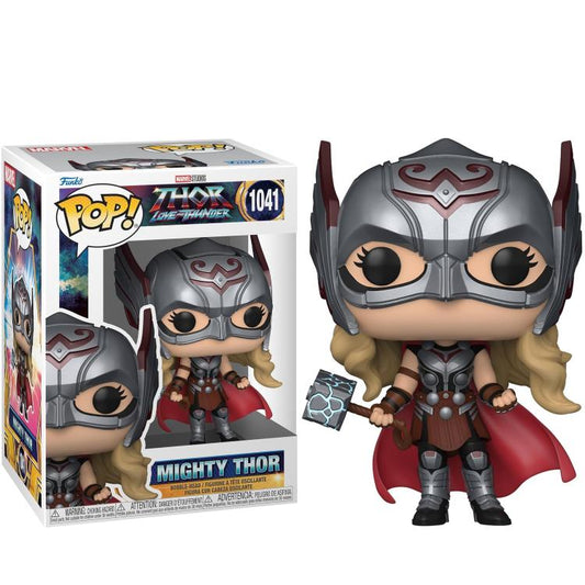 Funko Pop ! Marvel Studios Thor Love And Thunder (1041) Mighty Thor Vinyl Figure