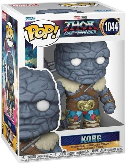 Funko Pop ! Marvel Studios Thor Love And Thunder (1044) Korg Vinyl Figure 9Cm