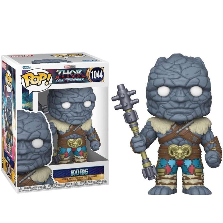 Funko Pop ! Marvel Studios Thor Love And Thunder (1044) Korg Vinyl Figure 9Cm