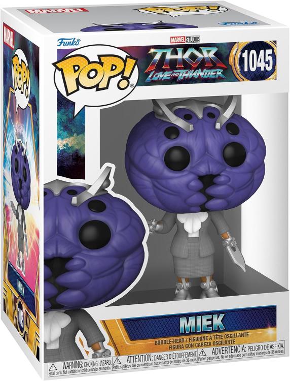 Funko Pop ! Marvel Studios Thor Love And Thunder (1045) Miek Vinyl Figure 9Cm
