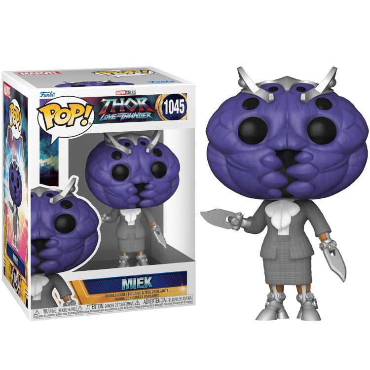 Funko Pop ! Marvel Studios Thor Love And Thunder (1045) Miek Vinyl Figure 9Cm