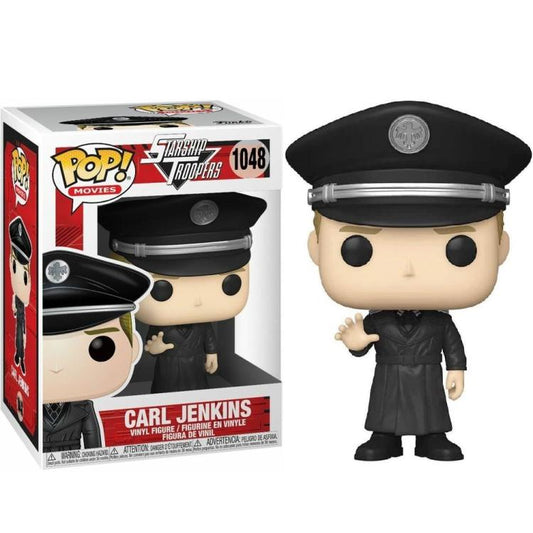 Funko Pop ! Movies Starship Troopers (1048) - Carl Jenkins Vinyl Figure 9Cm