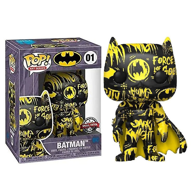 Funko Pop ! Art Series Dc Comic (01) Batman Special Edition Vinyl Figure 9Cm