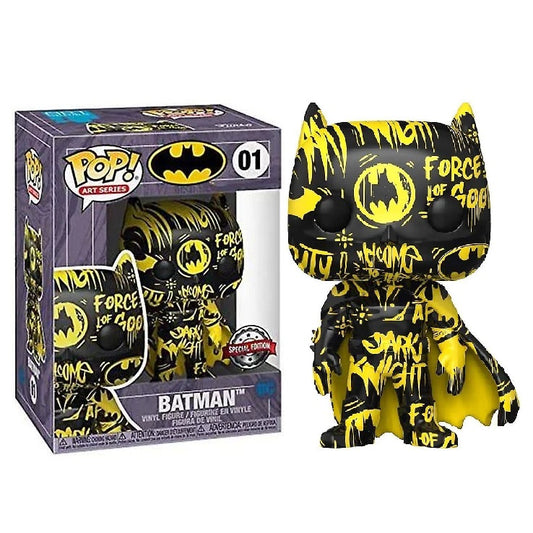 Funko Pop ! Art Series Dc Comic (01) Batman Special Edition Vinyl Figure 9Cm