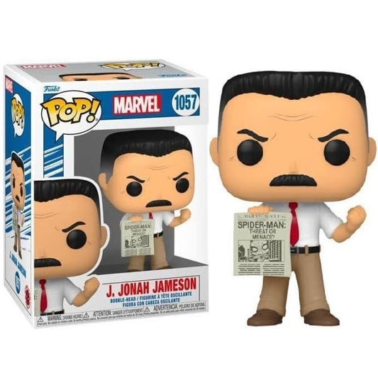 Funko Pop ! Marvel Spider-Man (1020) J. Jonah Jameson Vinyl Figure 9Cm