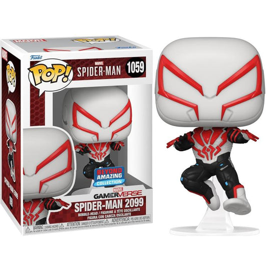Funko Pop ! Games Marvel Spider-Man Gamereverse (1059) Spiderman-2099 Figure