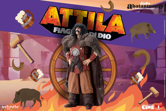 Infinite - Diego Abatantuono Attila il Flagello di Dio Cine-mini Figure PVC 10Cm