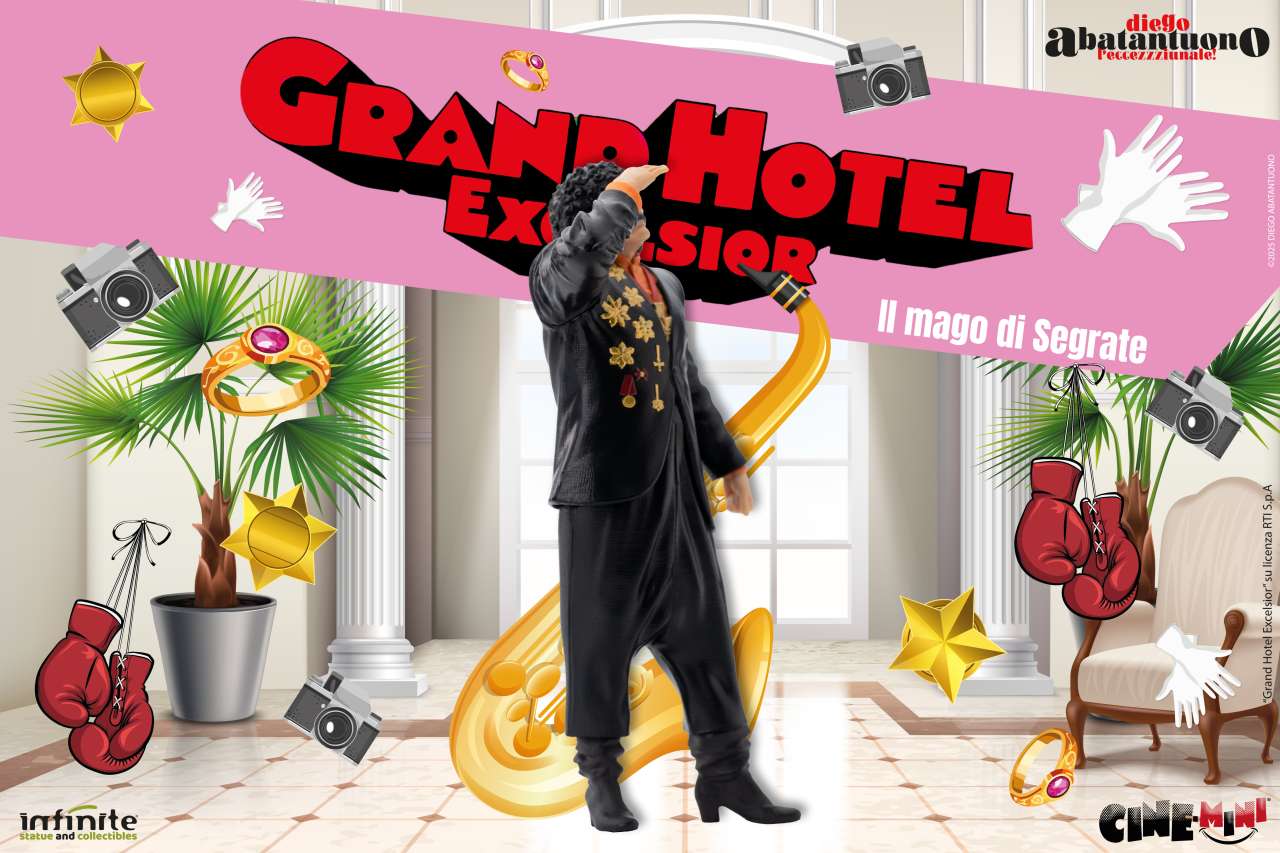 Infinite - Diego Abatantuono  "Il Mago di Segrate" Concentramentooo Figure PVC