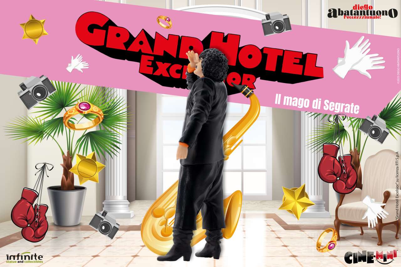 Infinite - Diego Abatantuono  "Il Mago di Segrate" Concentramentooo Figure PVC