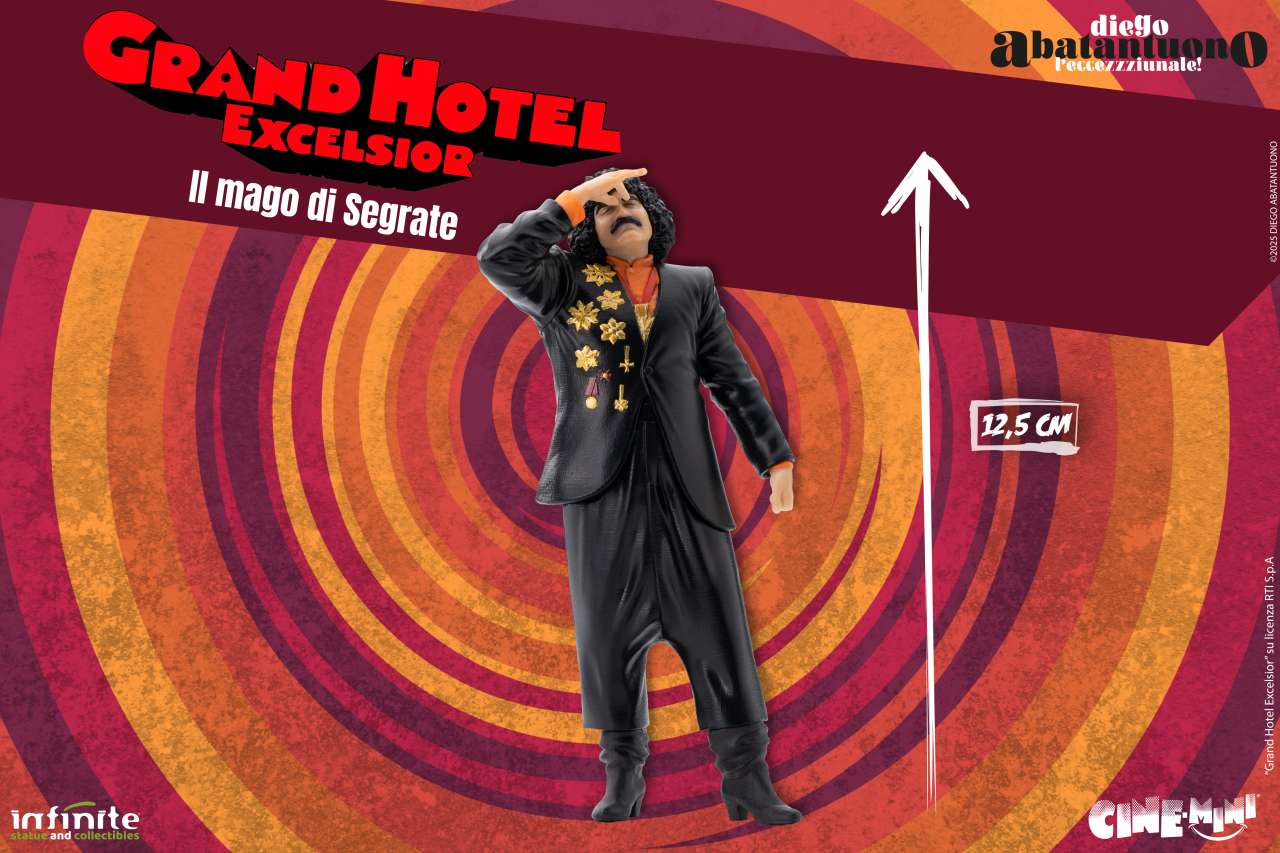 Infinite - Diego Abatantuono  "Il Mago di Segrate" Concentramentooo Figure PVC